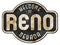 Reno Street Sign Vintage