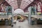 Renovated interior of famous Antwerp main station, Belgium