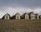 Renovated peat houses in the village Glaumbaer