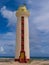 Renovated Willemstoren lighthouse on the Caribbean island of Bonaire