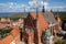 Renovation of the roof of the cathedral in Frombork. Poland