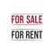 For Rent Text Rubber Stamp vector image