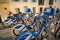 Rental bikes in the city of Nice - CITY OF NICE, FRANCE - JULY 10, 2020