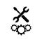 Repair icon vector. Fix illustration sign. Mend symbol. Update logo.