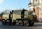 Repair and recovery vehicle wheeled light REM-KL in preparation for the Victory parade.