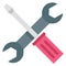 Repair Tools Color vector icon fully editable