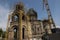 Repair of the tower of the oldest cathedral in the world, Etchmiadzin cathedral in Armenia