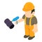 Repairer icon, isometric style