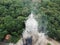 Repairing large Buddha images in deep forests