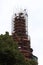 Repairs on tower of the Moscow Kremlin