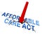 Repeal Aca Affordable Care Act Healthcare - 3d Illustration