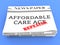 Repeal Or Replace Aca Affordable Care Act Health Care - 3d Illustration