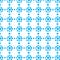 Repeat dot blue geometric color dots circles flower abstract vector pattern