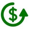 Repeat Payment Flat Icon Symbol