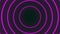 Repeat pulse neon purple circles on black gradient