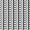 Repeatable segmented grayscale pattern. Monochrome abstract text