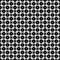 Repeated black and white pattern vector file