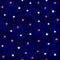 Repeated colored stars. Cute color seamless pattern for kids.