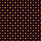 Repeated squares and diamonds abstract background. Geometric motif. Seamless pattern in Halloween traditional colors.