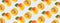 Repeating apricots pattern on a light background