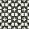 Repeating forged metal lattice background