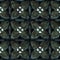 Repeating forged metal lattice background