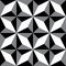 Repeating geometric patterns. Black & White decorative texture.