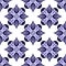 Repeating ornamental pattern desig. Diamond tiles black and strong blue
