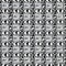 A repeating pattern of interlocking squares in black and white1, Generative AI