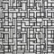 A repeating pattern of interlocking squares in black and white3, Generative AI
