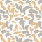 Repeating Pattern. Neutral muted colors. Animal Print.