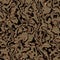 Repeating smelted metal background