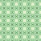 Repeating striped hand drawn border. Green