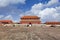 Replica of Forbidden City pavilion, Hengdian, China