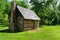 Replica Log Cabin â€“ Explore Park, Roanoke, Virginia, USA