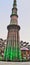 Replica of Qutab Minar at Bharat Darshan Park in Delhi