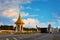 The replica of royal crematorium of His Majesty late King Bhumibol Adulyadej built for the royal funeral at The Royal Plaza