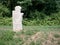 Replica Statua Stele, ancient stone character. Filattiera, Lunigiana, Italy.