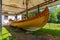 Replica of a traditional fishing boat in Sozopol, Bulgaria