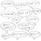 Replies speech bubbles