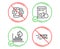 Report timer, Smartphone sms and Internet report icons set. Education sign. Vector