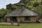 Repose house with thatch roof in KwaZulu-Natal nature reserve