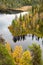 Repovesi National Park forest and lake landscape in Finland