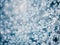 Representation of  Delicate Snowflakes on Frosty Windowpane .AI Generated