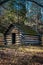 Reproduction hut at Valley Forge Pennsylvania