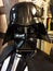 Reproduction in original scales of Darth Vader bust from the Star Wars movie saga