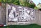 Reproduction of Picasso`s guernica in gernika, spain