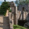 Reproduction of Ruins: Arch Structure, Stairs and Little Bridge