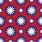 Republic of China Taiwan flag icon symmetry seamless pattern