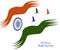 Republic Day 26 January India Theme with National Symbol